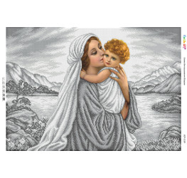 Мадонна з немовлям (срібло) ([БСР 2139])