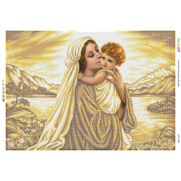 Мадонна з немовлям (золото) ([БСР 2140])