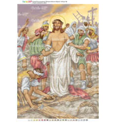 Ісуса позбавляють одягу ([Стація 10 А2])