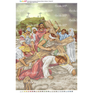 Ісус падає утретє під хрестом ([Стація 09 А2])